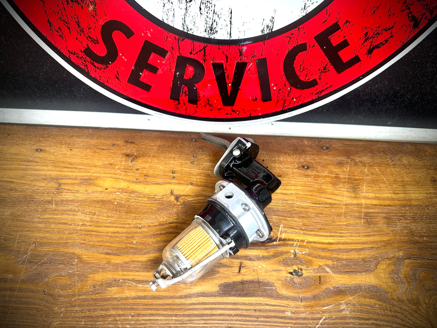 OEM Re-Man Fuel Pump w/Glass Bowl (Powder-coated) (Fits SD220 and up) - Core Required - SFJJ2T0006