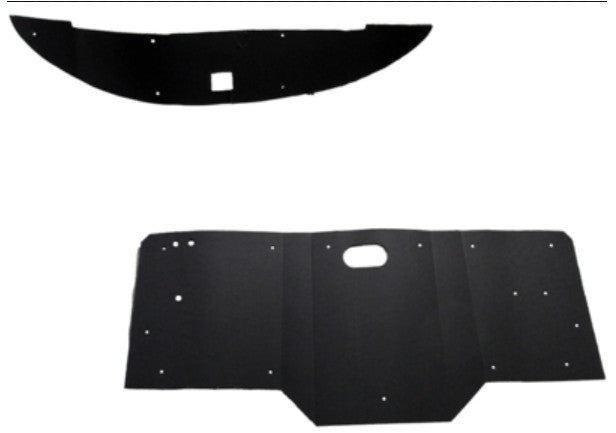 International 1938-39 D-Series (D2-D35) Firewall Pad - REPOPS - SFJJ2T0146