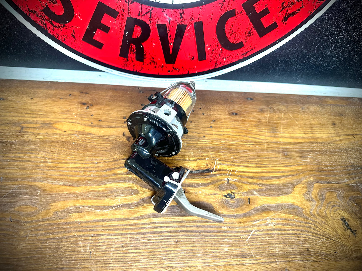 OEM Re-Man Fuel Pump w/Glass Bowl (Powder-coated) (Fits SD220 and up) - Core Required - SFJJ2T0006