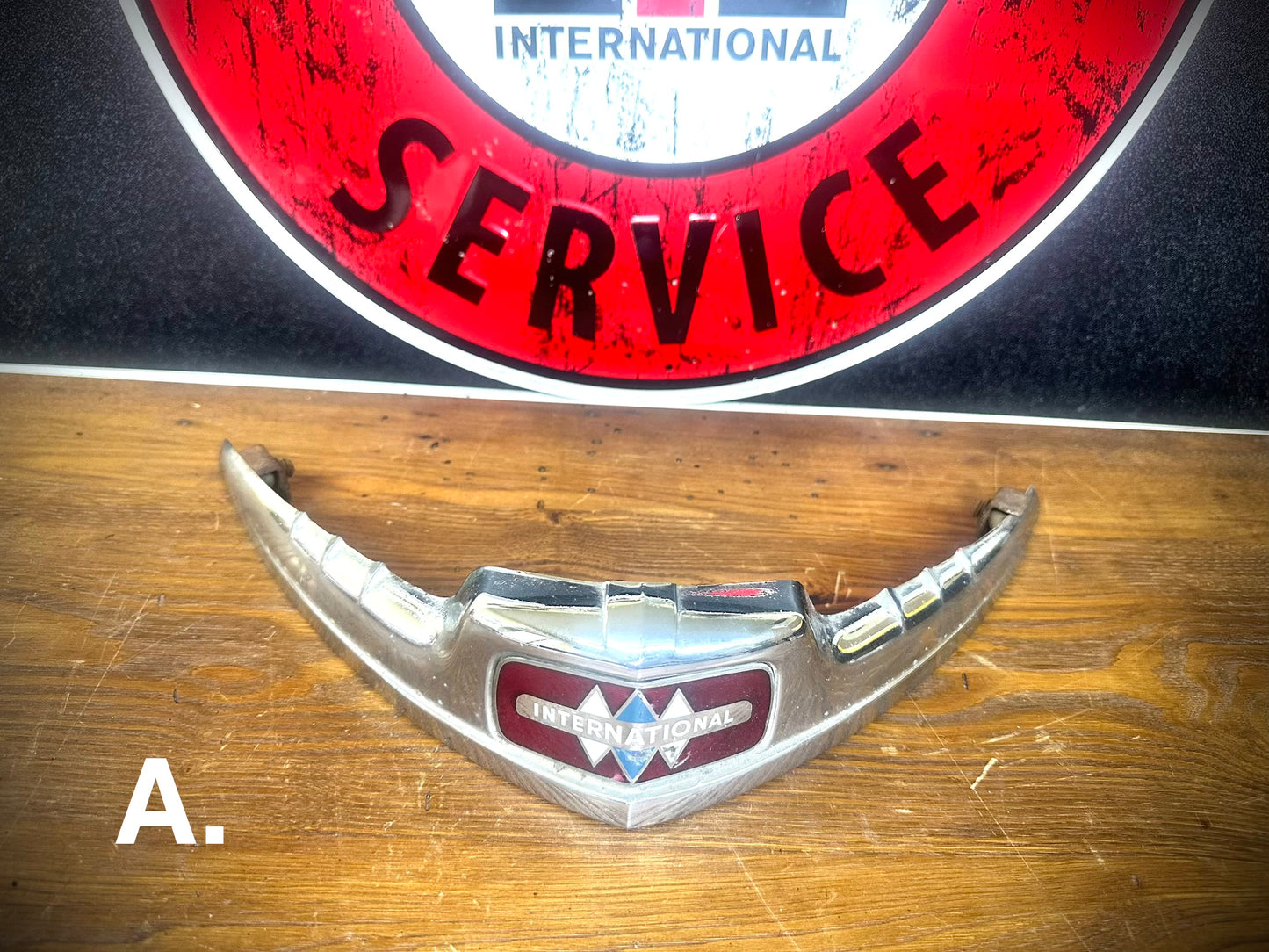 OEM IH KB 1-5 Series Hood Emblem - SFJJ2T0079A - SFJJ2T0079C