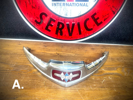 OEM IH KB 1-5 Series Hood Emblem - SFJJ2T0079A - SFJJ2T0079C