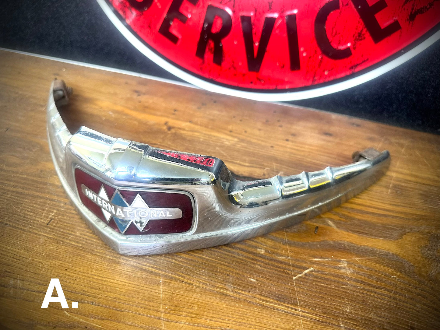 OEM IH KB 1-5 Series Hood Emblem - SFJJ2T0079A - SFJJ2T0079C