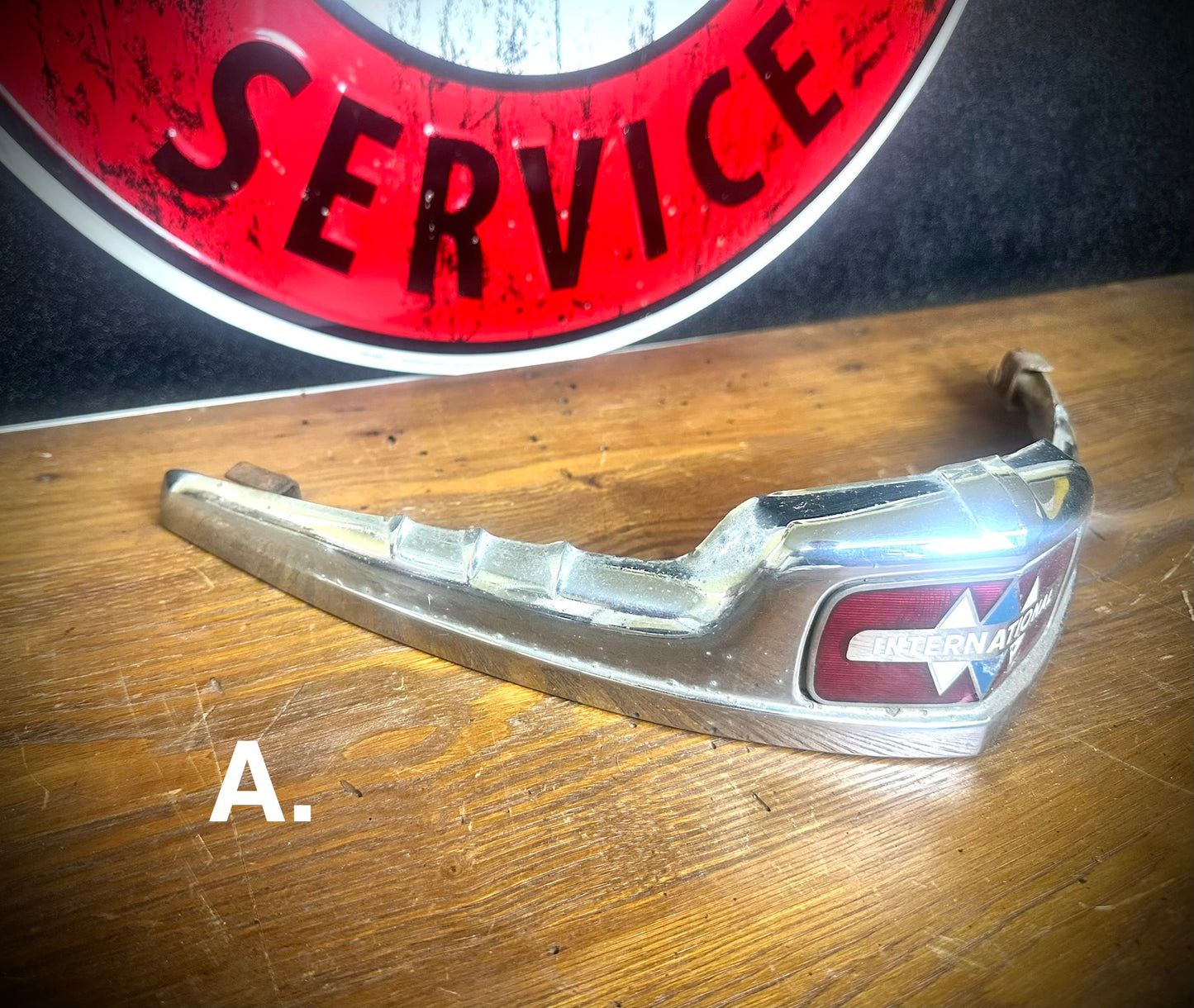 OEM IH KB 1-5 Series Hood Emblem - SFJJ2T0079A - SFJJ2T0079C