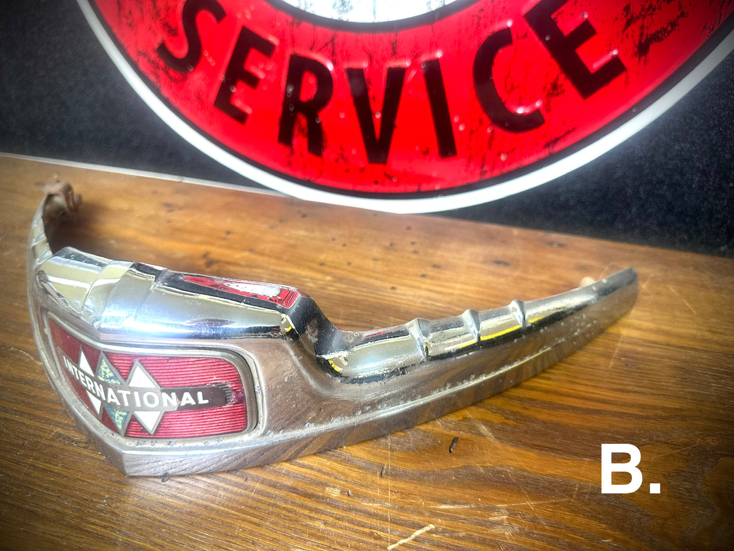 OEM IH KB 1-5 Series Hood Emblem - SFJJ2T0079A - SFJJ2T0079C