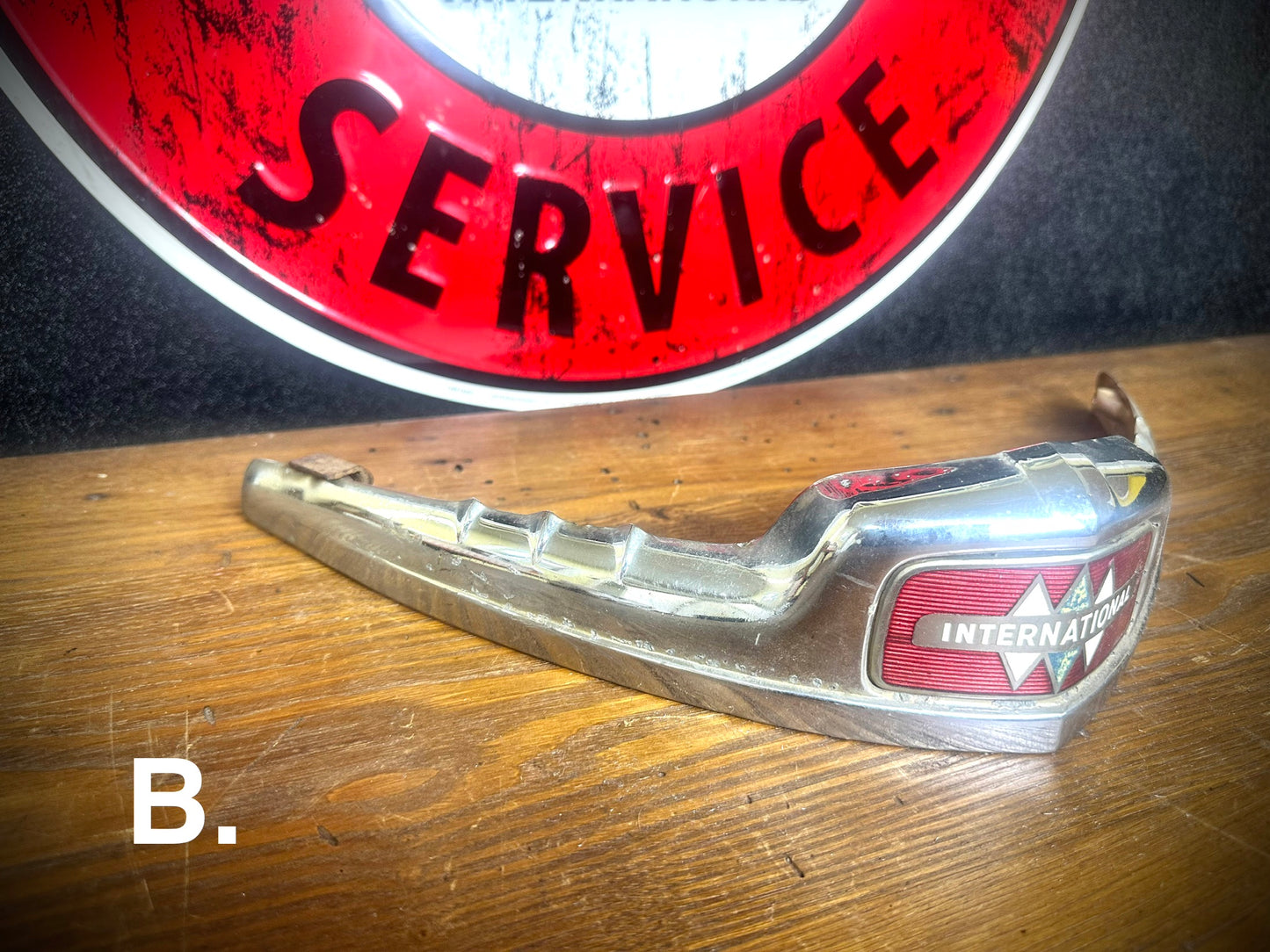 OEM IH KB 1-5 Series Hood Emblem - SFJJ2T0079A - SFJJ2T0079C
