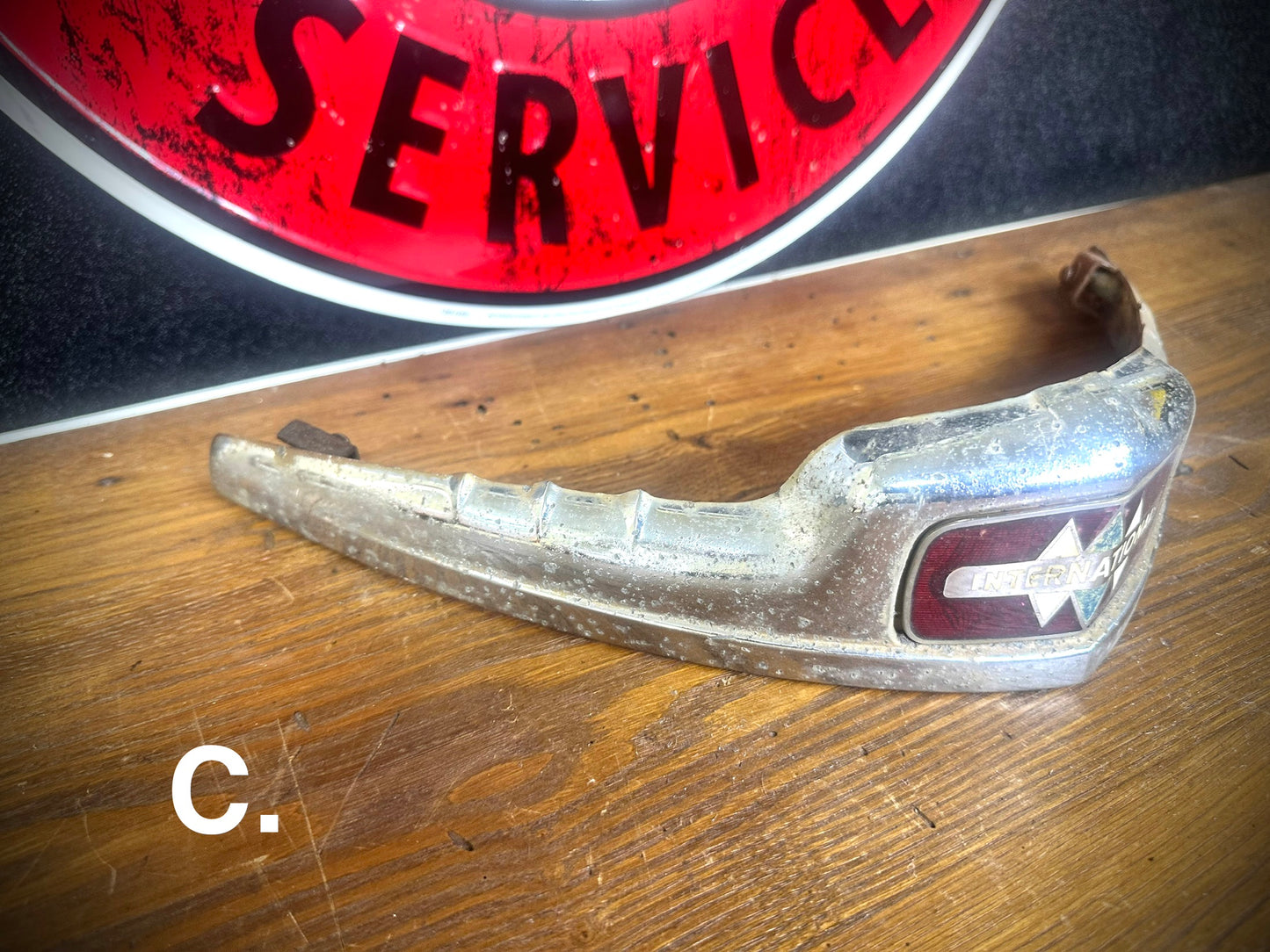 OEM IH KB 1-5 Series Hood Emblem - SFJJ2T0079A - SFJJ2T0079C