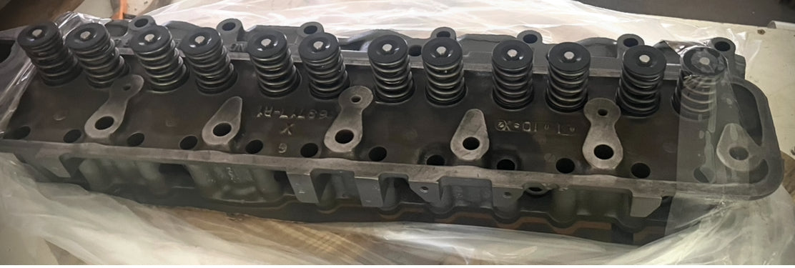 OEM Rebuilt International Cylinder Head - 6 Cylinder - Straight-Valve - Gas - SFJJ2T0233