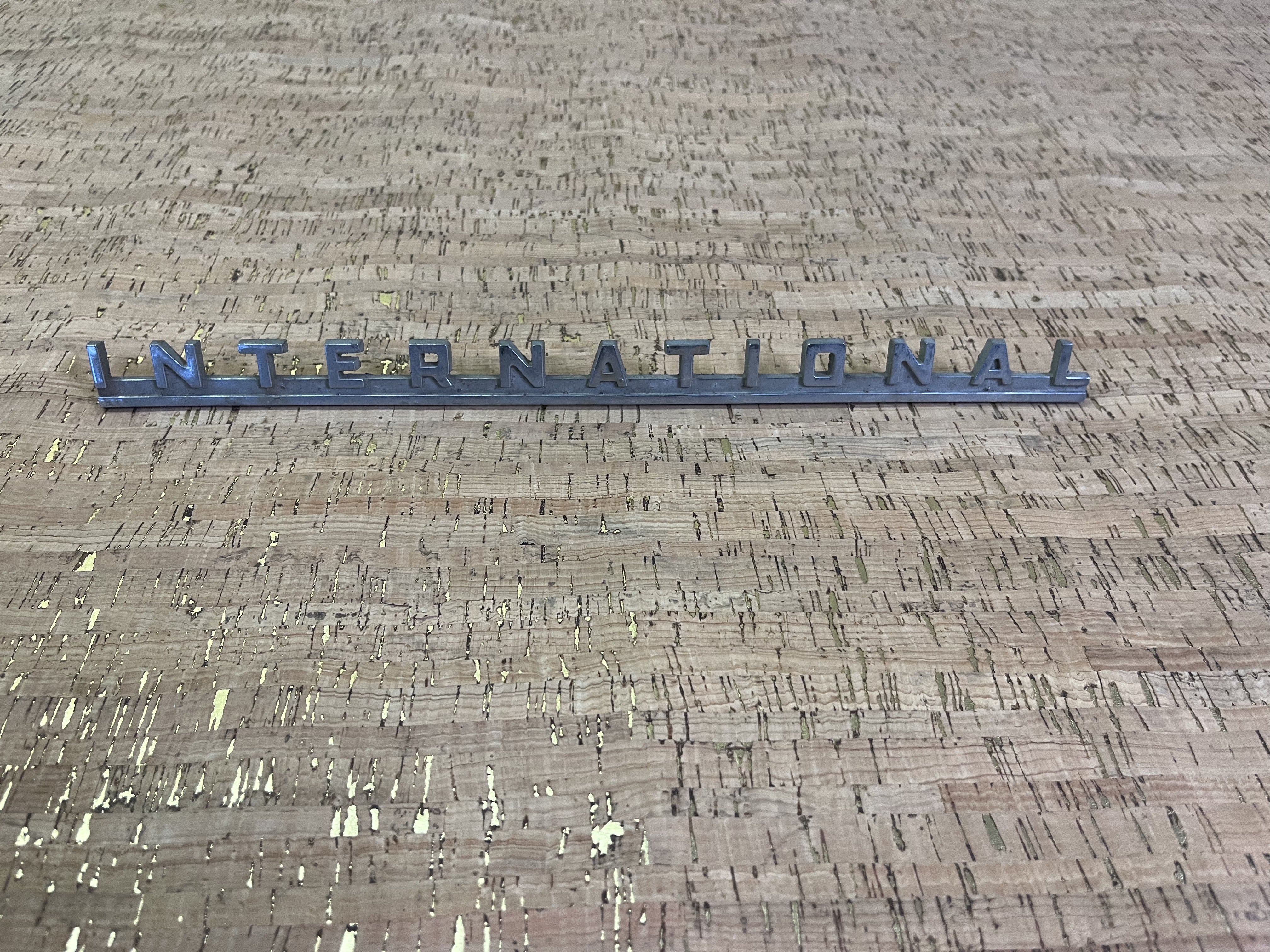 OEM IH International Script Emblem (Grade B) - SFJJ2T0057 – T&M ...