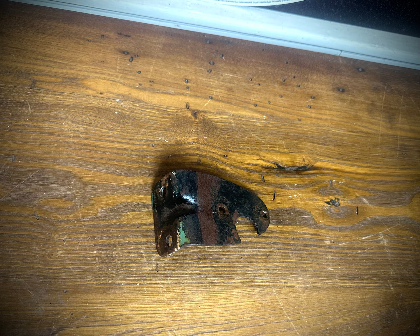 IH OEM Tail Light Bracket - Single/Driver's Side - Rare - Used - SFJJ2T0253