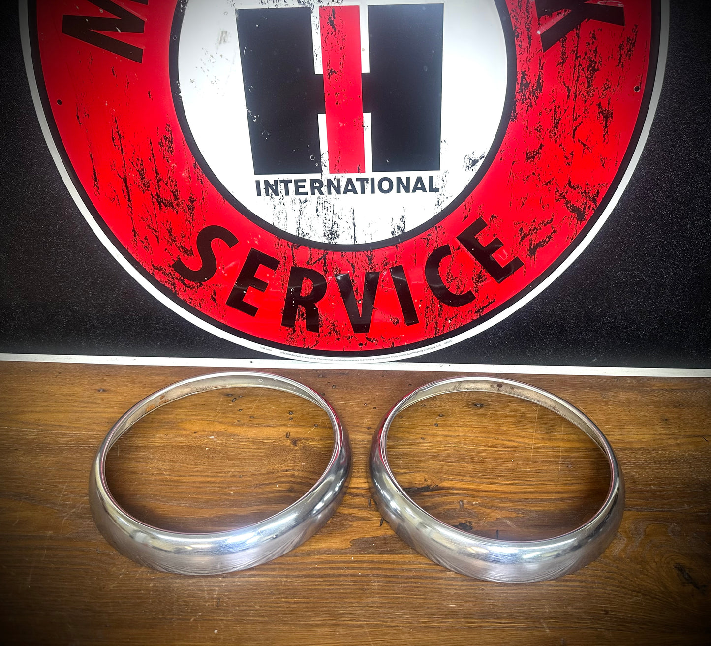 OEM IH Headlight Bezels (L & R Series) (Pair) - Varying Condition - SFJJ2T0034A/B/C