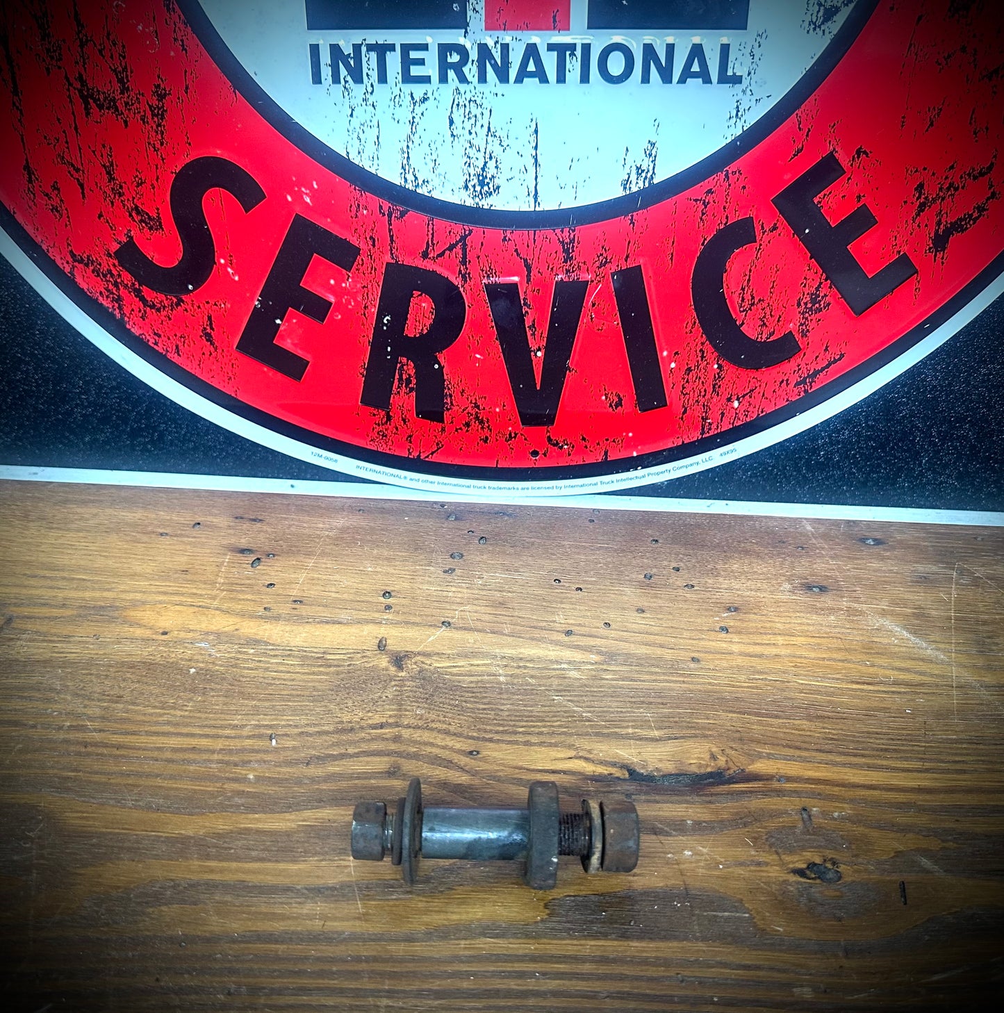 OEM IH L/R/S Lower Rear Shock Mount Bolt - 2WD/4WD - 1/2T & 3/4T - SFJJ2T0256