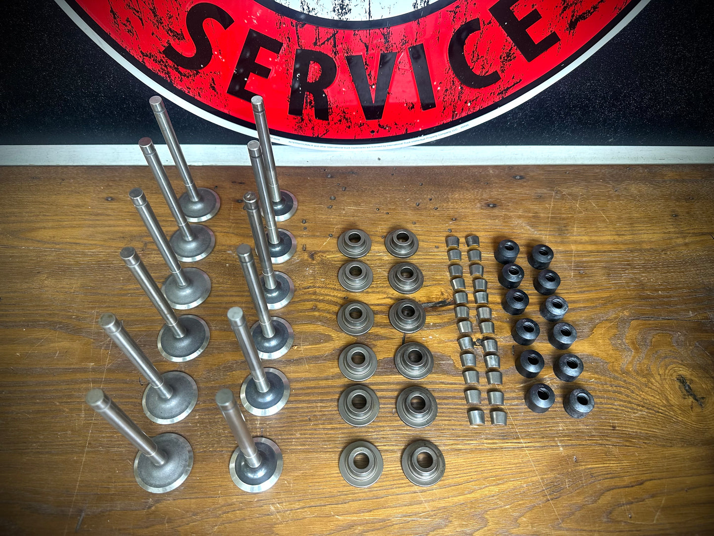 NOS SD220 Engine Intake and Exhaust Valve Kit - Full Set - SFJJ2T0261