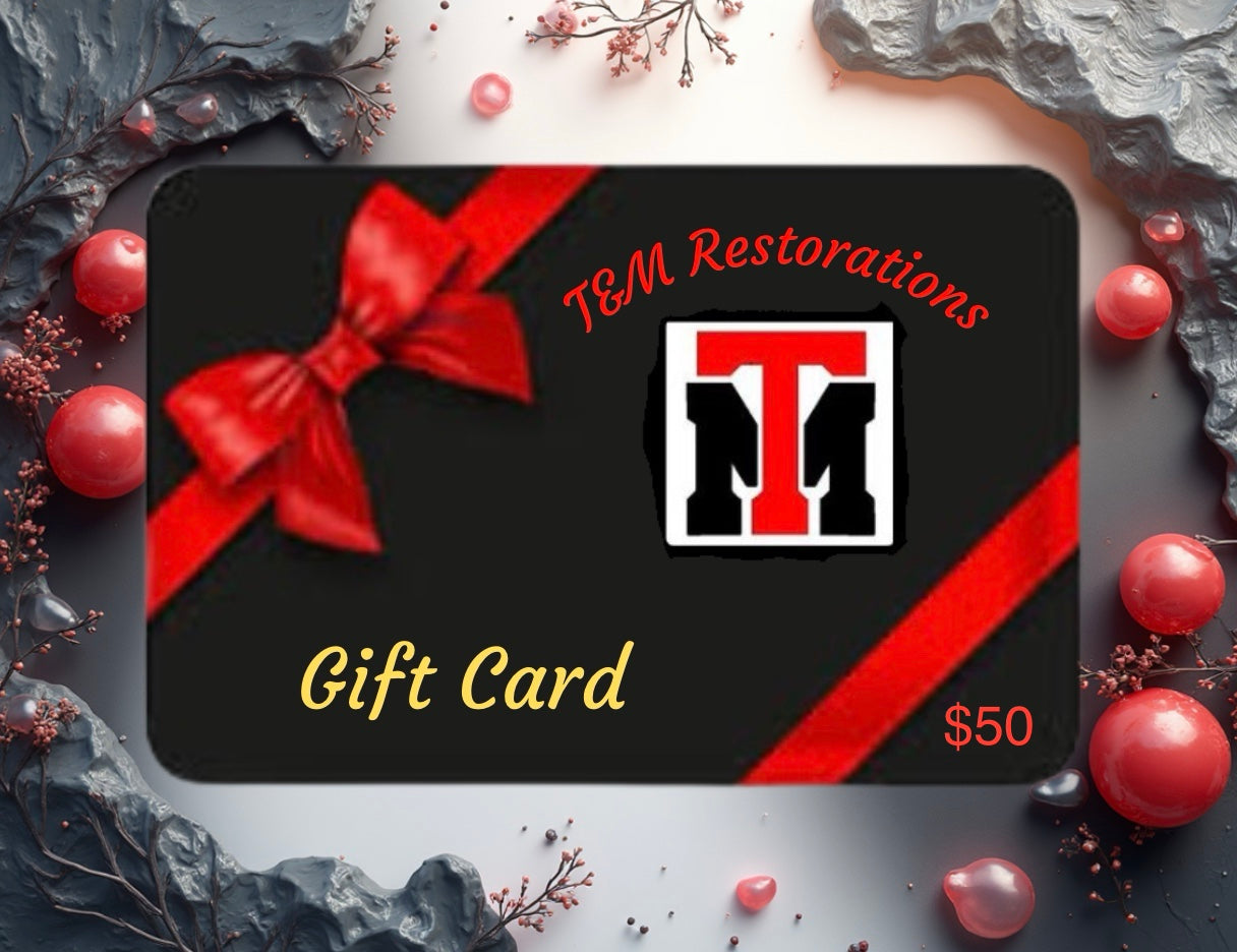 T&M Classics and Customs Gift Card